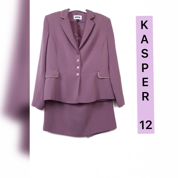 Kasper Jackets & Blazers - Women’s 2 Piece Suit (Jacket &Skirt) Size 12